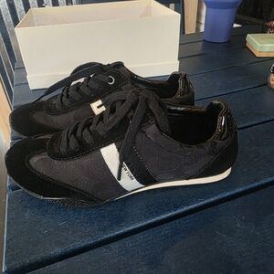 Coach NY Kortney black signature sneakers Size 6.5